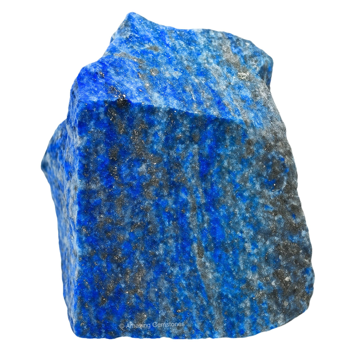 Amazing Gemstone Lapis Lazuli Raw Crystals and Healing Stones, Natural Rocks for Tumbling and DIY Raw Stones and Crystals (5 Pieces)