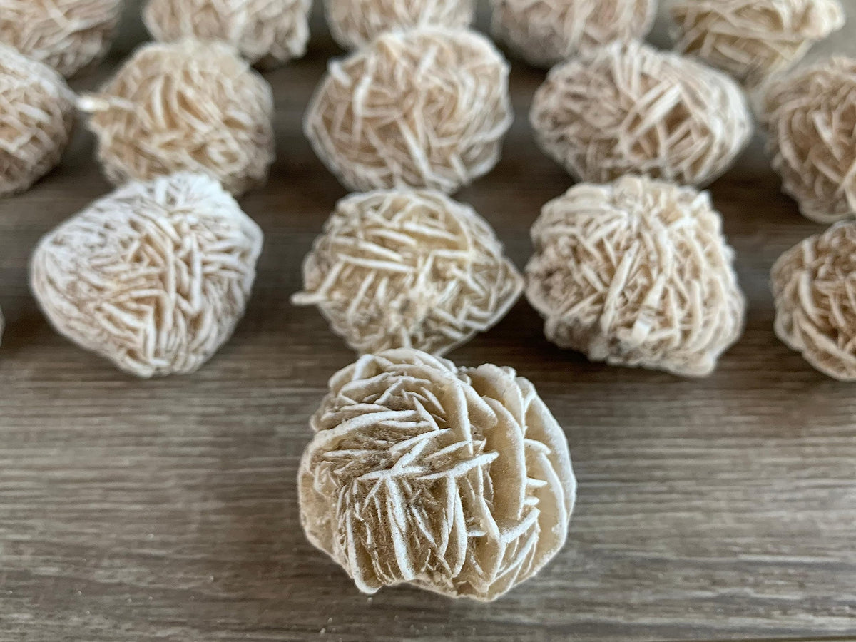 GAF TREASURES Wholesale Raw Desert Rose Crystals, Natural Desert Rose Stone, Natural Rough Desert Rose Crystals, Desert Rose Rough, Desert Rose Healing Crystals (Desert Rose, 0.5 Pound)