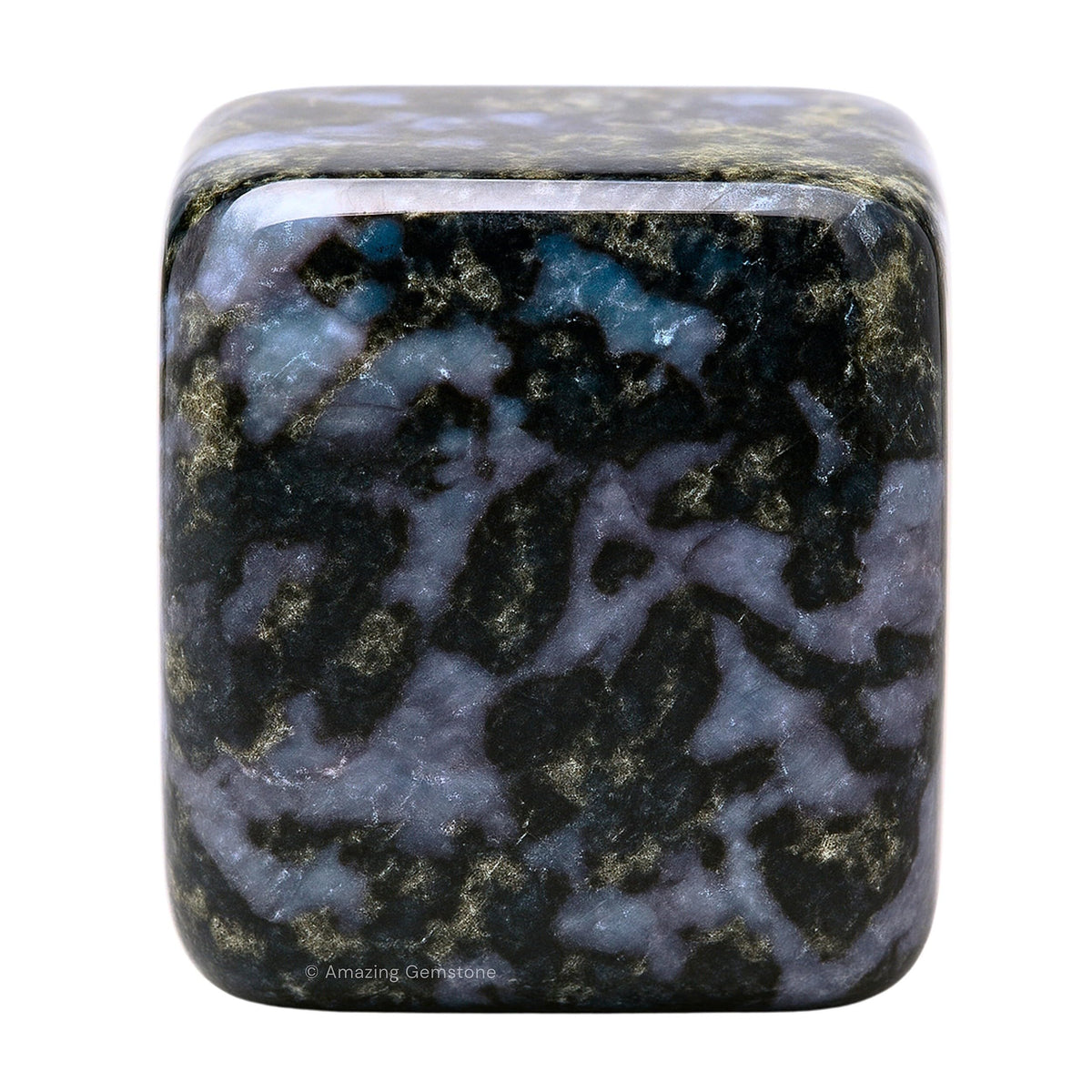 Amazing Gemstone Indigo Jasper Crystals and Healing Stones Tumbled - 1000+ Carats Indigo Jasper Stone, Natural Healing Stones for Energy Balance, Stress Relief - Premium Polished Gems Rocks