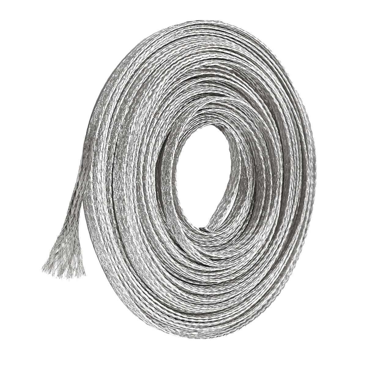 Tin-Plated Copper Reinforcing Strip for Stained Glass – 3.9mm (5/32”) Wide, 9.2m (30.18 ft) Long, Strong & Easy Soldering, Ideal for Large Stained Glass Projects