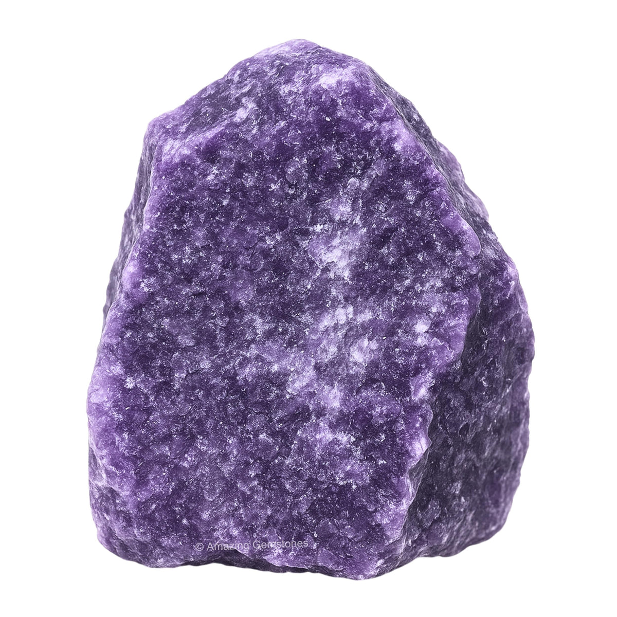 Amazing Gemstone 2 Pieces Lepidolite Raw Crystals and Healing Stones, Natural Rocks for Tumbling and DIY Raw Stones and Crystals