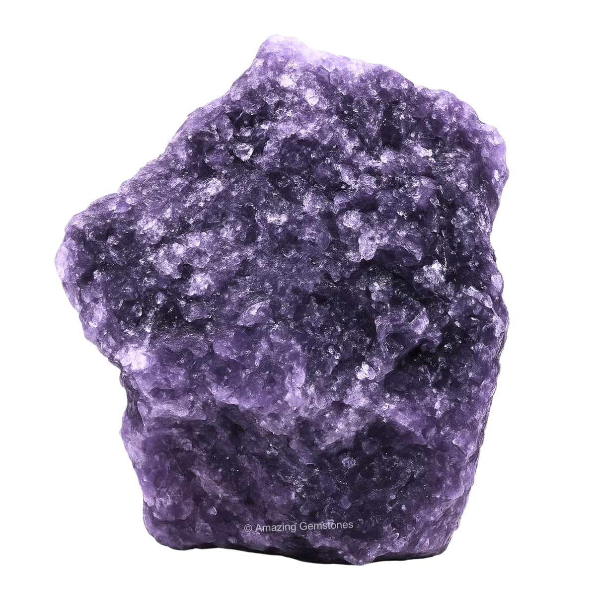 Amazing Gemstone Lepidolite Raw Crystals and Healing Stones, Natural Rocks for Tumbling and DIY Raw Stones and Crystals (1 Piece)