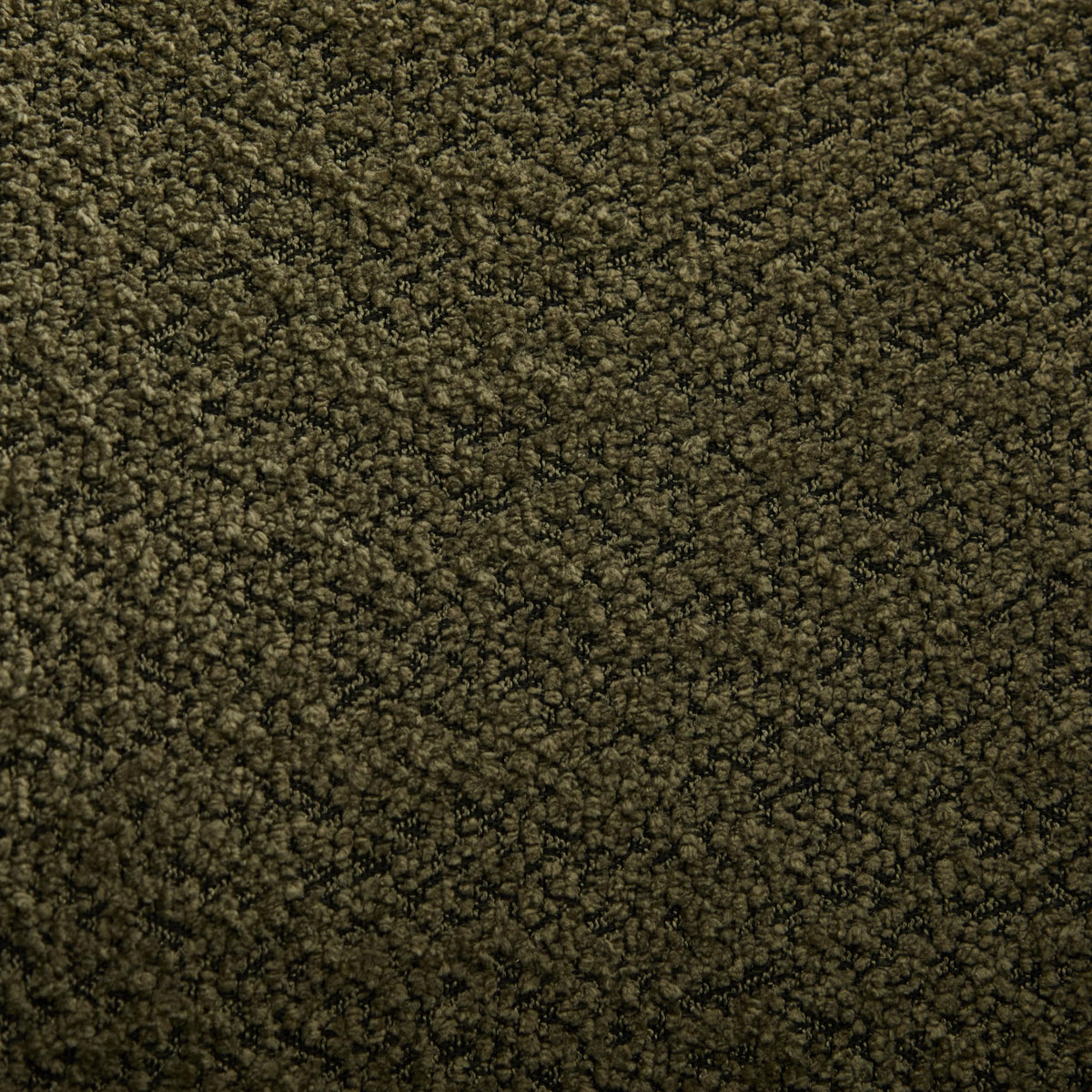 Christopher Knight Home Modern Low Profile Accent Chair for Living Room, Boucle Upholstered Armless Chair with Rubberwood Legs, Comfy Lounge Armchair, Plush Cloud-Like Seating for Bedroom, Olive Green