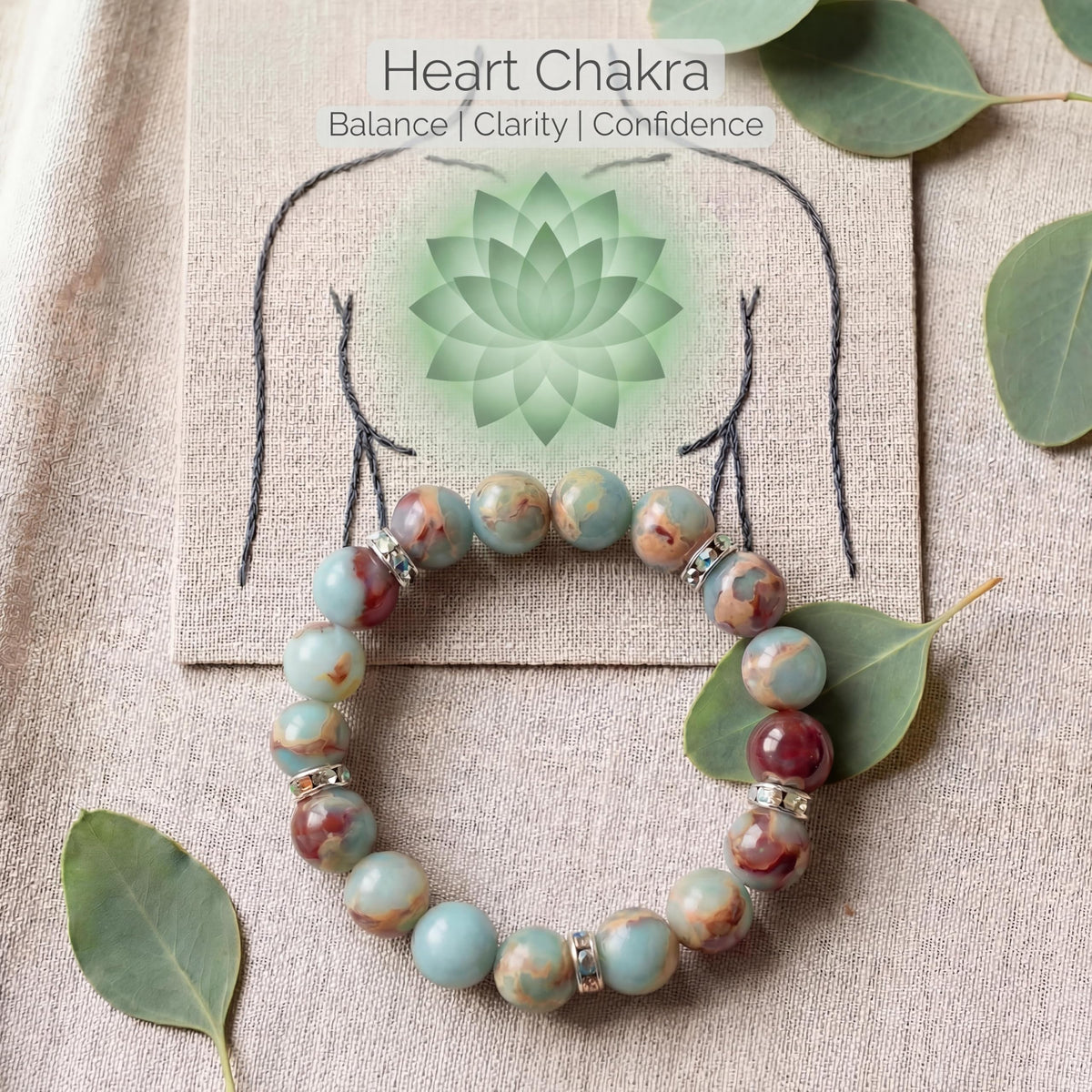 liagza Healing Bracelet For Women Anxiety Crystal Bracelet Chakra Beaded Bracelets Rose Quartz Crystals And Healing Stones Yoga Bead Bracelet Calming Stretch Bracelet Stress Relief Gifts For Women