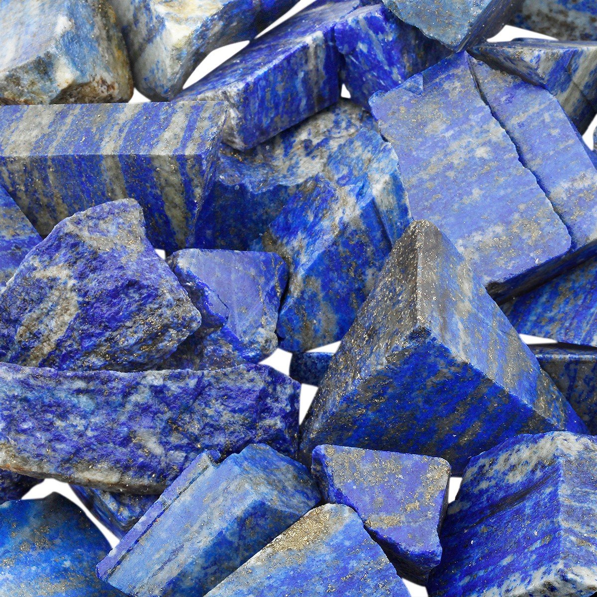 rockcloud 1 lb Natural Crystals Raw Rough Stones for Cabbing,Tumbling,Cutting,Lapidary,Polishing,Reiki Crytsal Healing,Lapis Lazuli