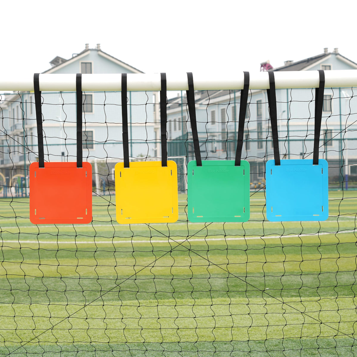 Eco Walker Soccer Goal Shooting Target Discs Sports Goal Reactive Agility Training: Enhance Accuracy and Agility for Lacrosse, Hockey, Soccer, Baseball