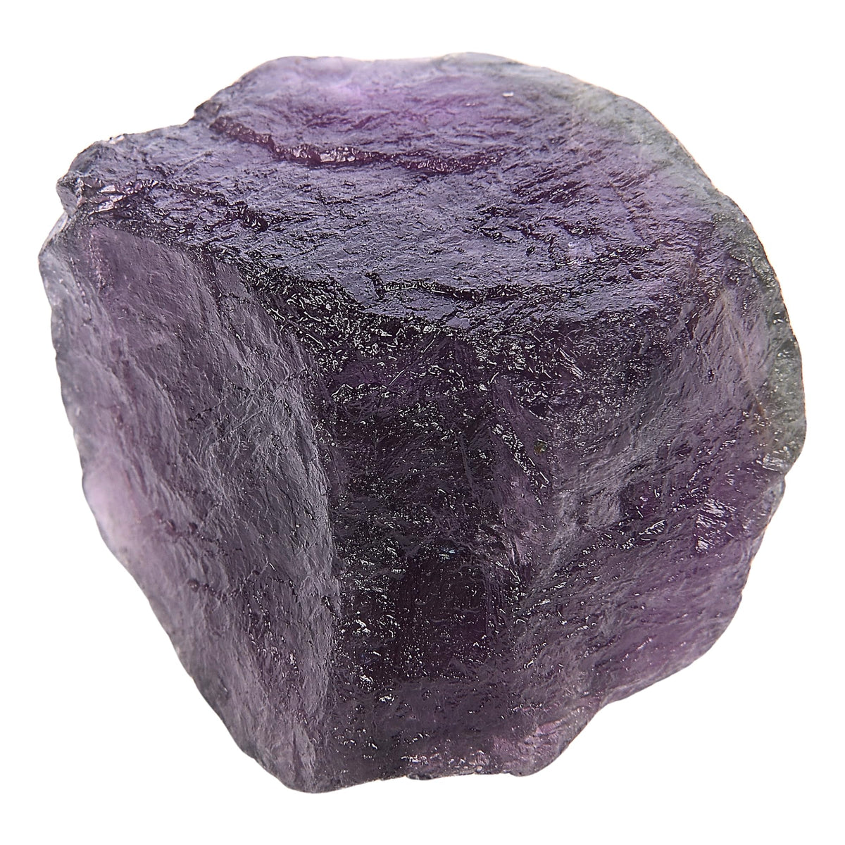 ANAYA AGATE Purple Fluorite 2 Pcs Raw Crystals Rough Gemstones w/Authenticity Card, Velvet Pouch - Large 1.25–2.0" Raw Stones for Tumbling, Cabbing, Polishing, Cutting Natural Healing Crystals for Home Decor, DIY Stones