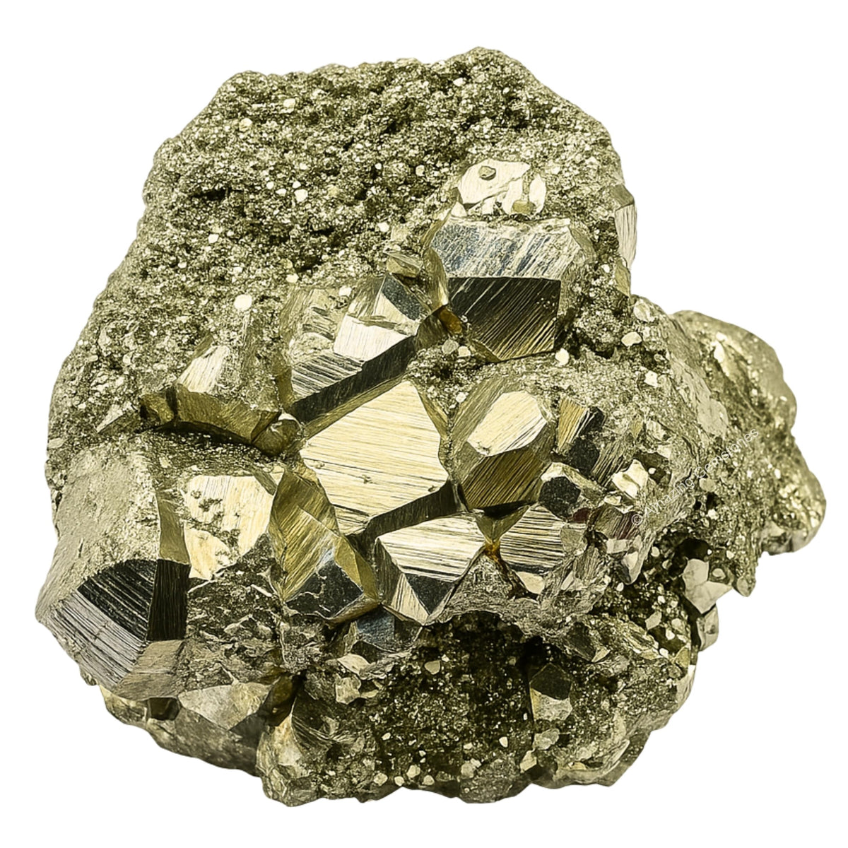 Amazing Gemstone 2 Pieces Pyrite Raw Crystals and Healing Stones, Natural Rocks for Tumbling and DIY Raw Stones and Crystals