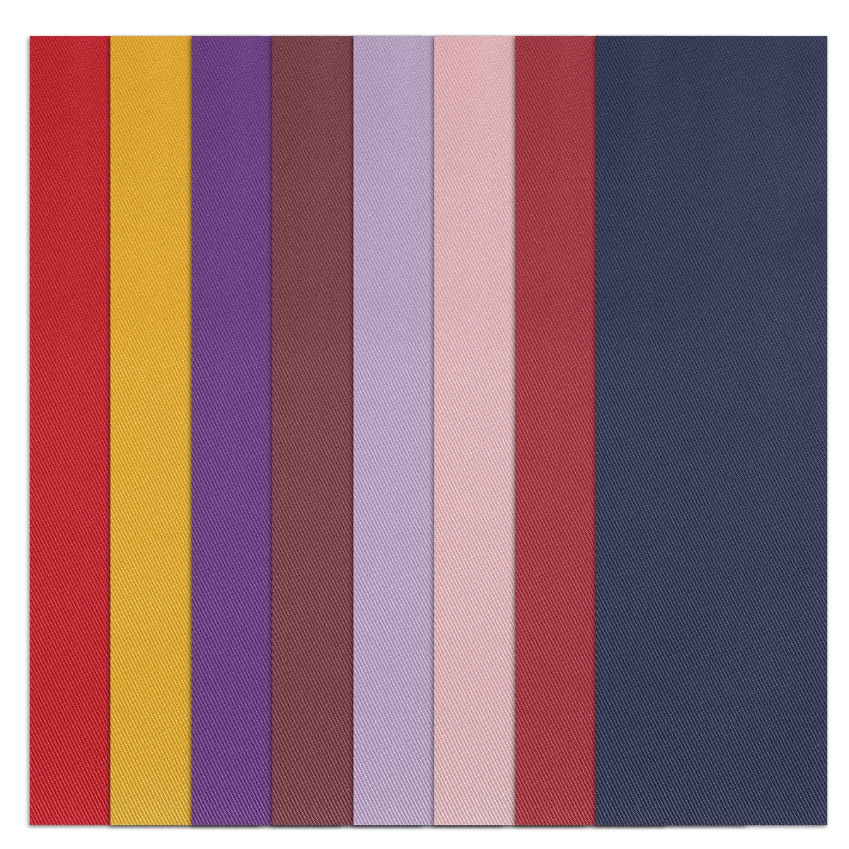 Newwiee 8 Pcs 9" x 24" Patch Twill Iron on Patches for Clothes Twill Machine Embroidery Patches Sew on Iron Clothing Fabric Repair Patch for Clothes Jacket Bags Sewing Decor
