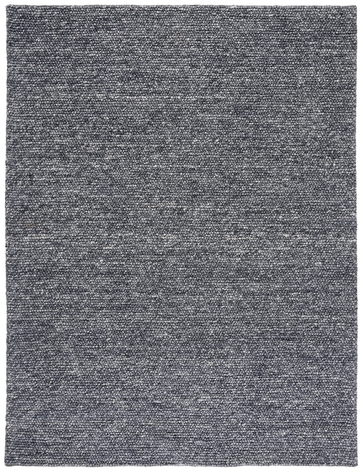 SAFAVIEH Area Rug 6x9 - Natura Collection - Dark Grey, Handmade Wool Blend, Textured Design, Ideal for Living Room, Bedroom, Dining Space (NAT620H)