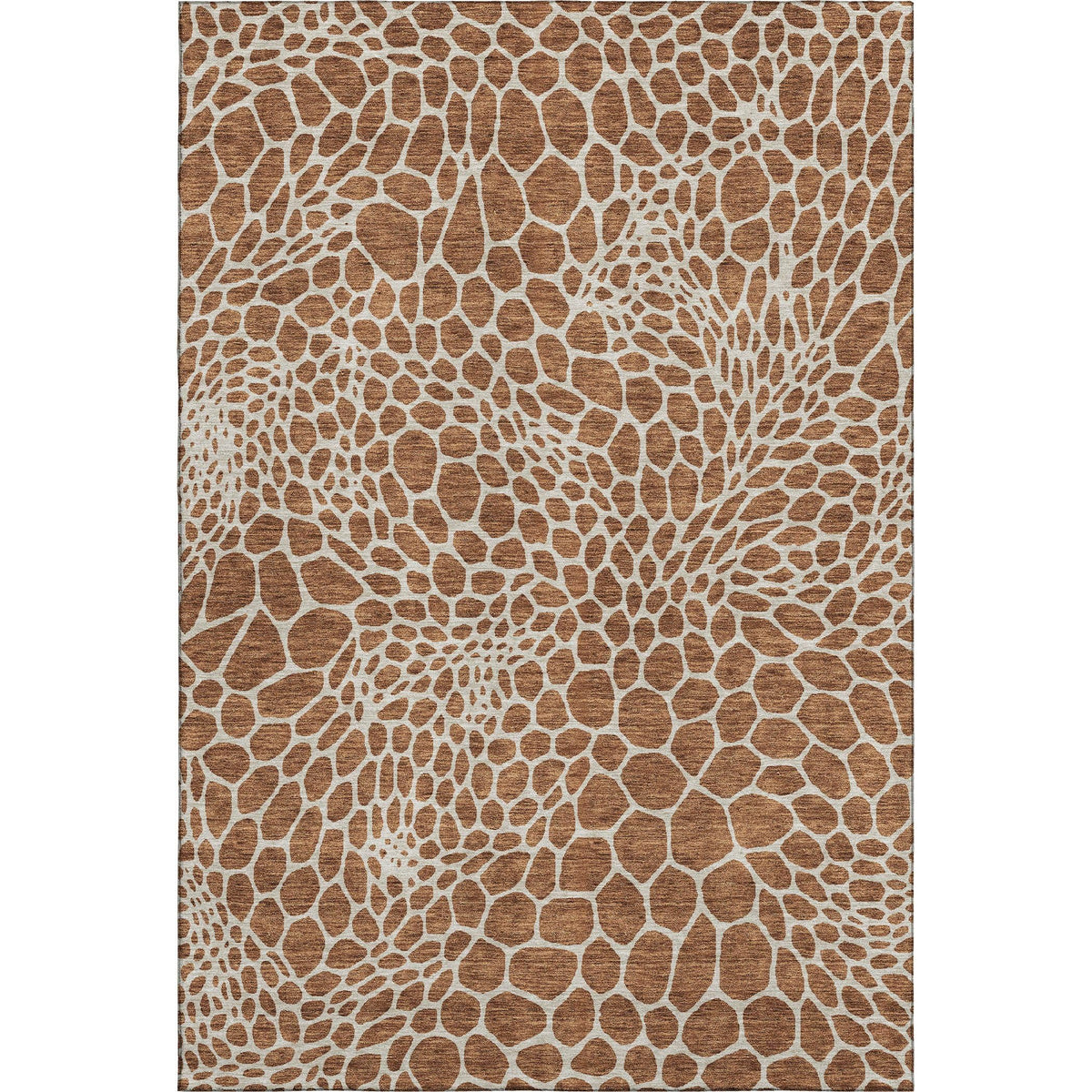Addison Rugs Mayfield AMF919 Paprika 8' x 10' Indoor Premium Machine Washable Runner Rug, Silky Soft, Easy Clean, Non Shedding, Bedroom, Living Room, Dining Room, Kitchen, Patio Rug