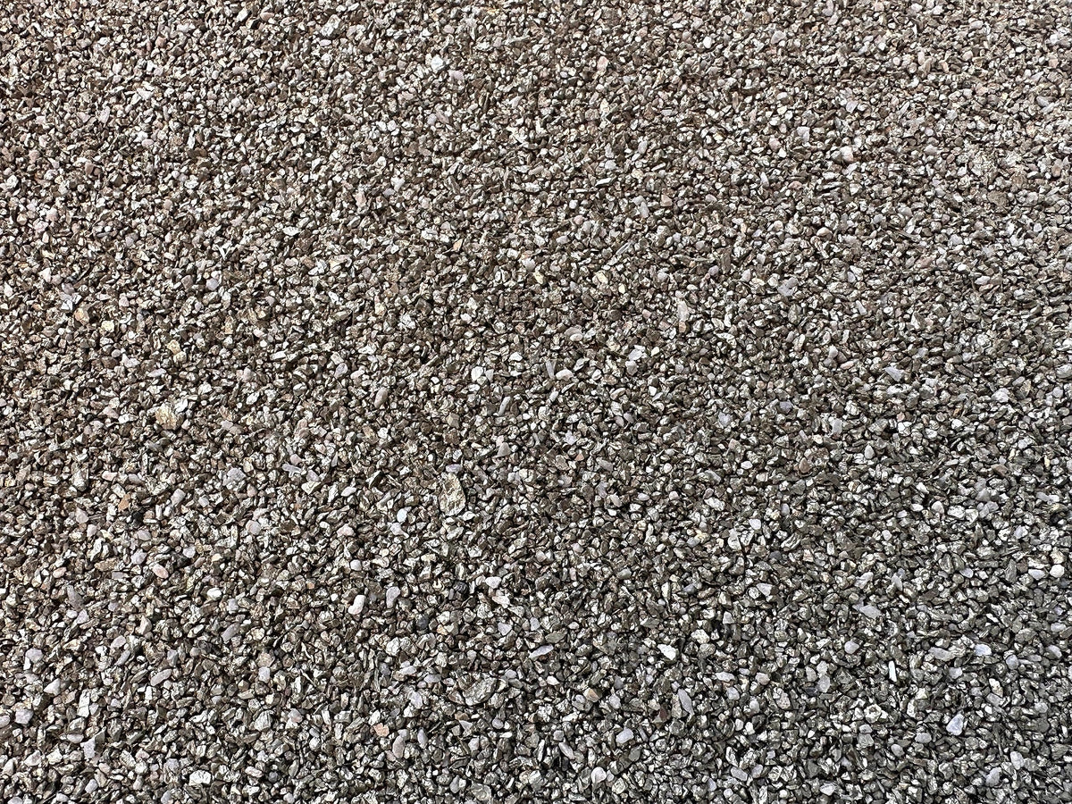 Pyrite Sand Chips – Natural Mini Pyrite Sand Stones, Crushed Undrilled Pyrite Sand, Semi-Tumbled Genuine Pyrite Sand (1 lb Bulk)