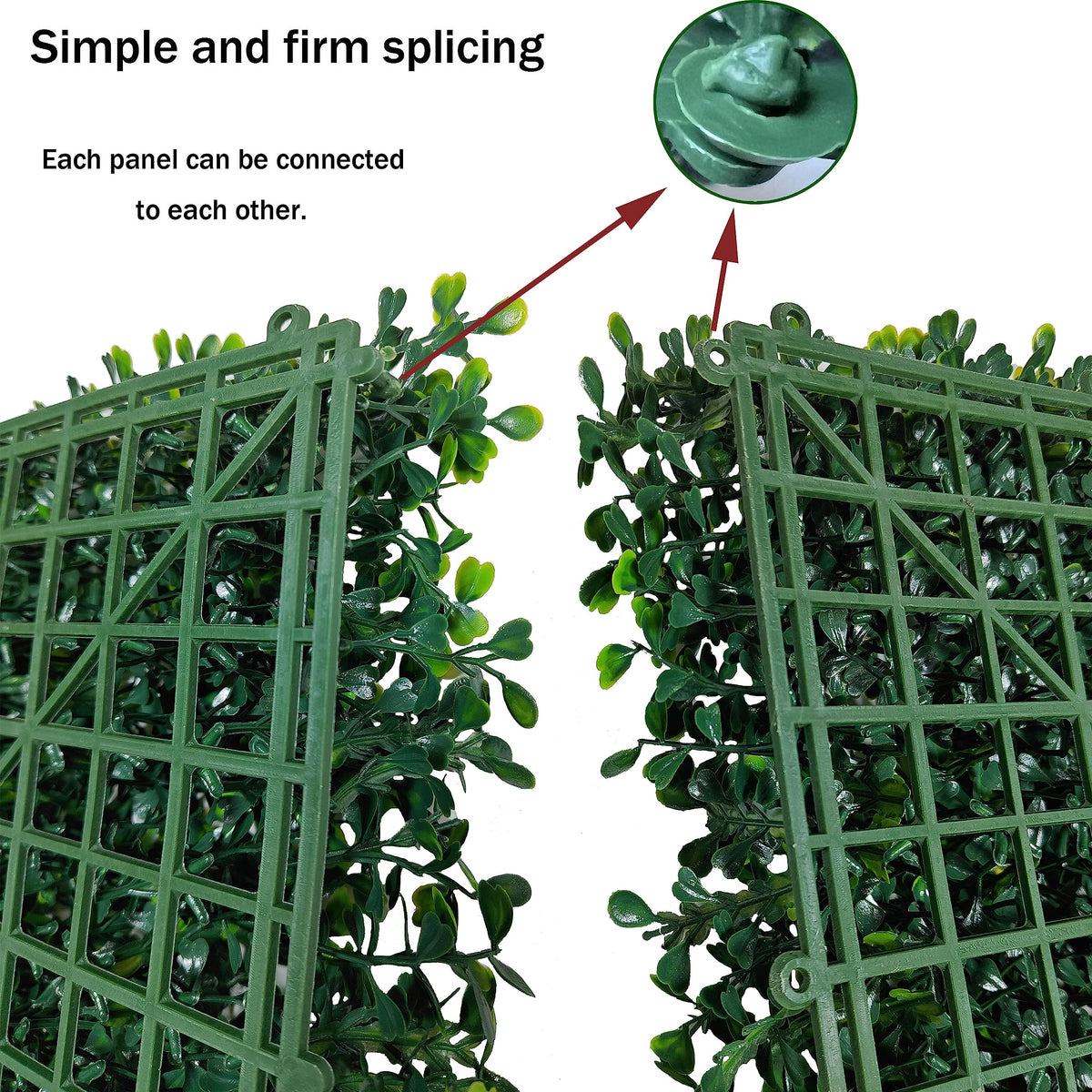 ODTORY Artificial Ivy Privacy Fence Wall Screen: 6FT X 12FT (72 sqft) UV-Anti Faux Boxwood Roll Panels Greenery Backdrop Ivy Vine Leaf Hedges Fence Panels for Indoor Outdoor Green Decor
