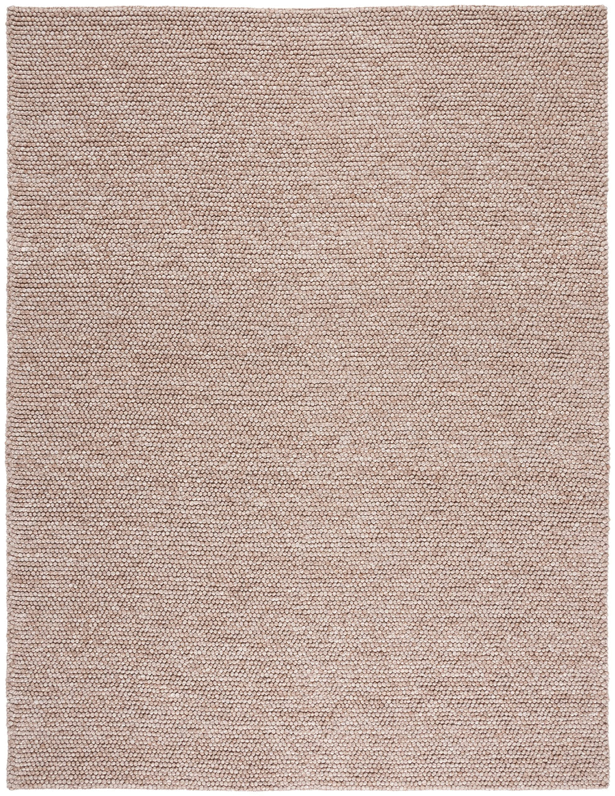 SAFAVIEH Area Rug 6x9 - Natura Collection - Brown, Handmade Wool Blend, Textured Design, Ideal for Living Room, Bedroom, Dining Space (NAT620T)
